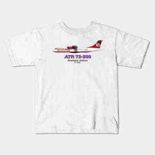 Avions de Transport Régional 72-500 - Kingfisher Airlines Kids T-Shirt